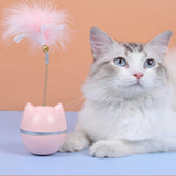 Interactive Cartoon Feather Cat Toy