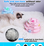 Cat Turntable Interactive Four-Level Tower of Tracks