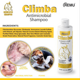 Remu - Climba Antimicrobial Medicated Shampoo for Cats and Dogs