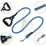 Round Rope Leash With High Handle