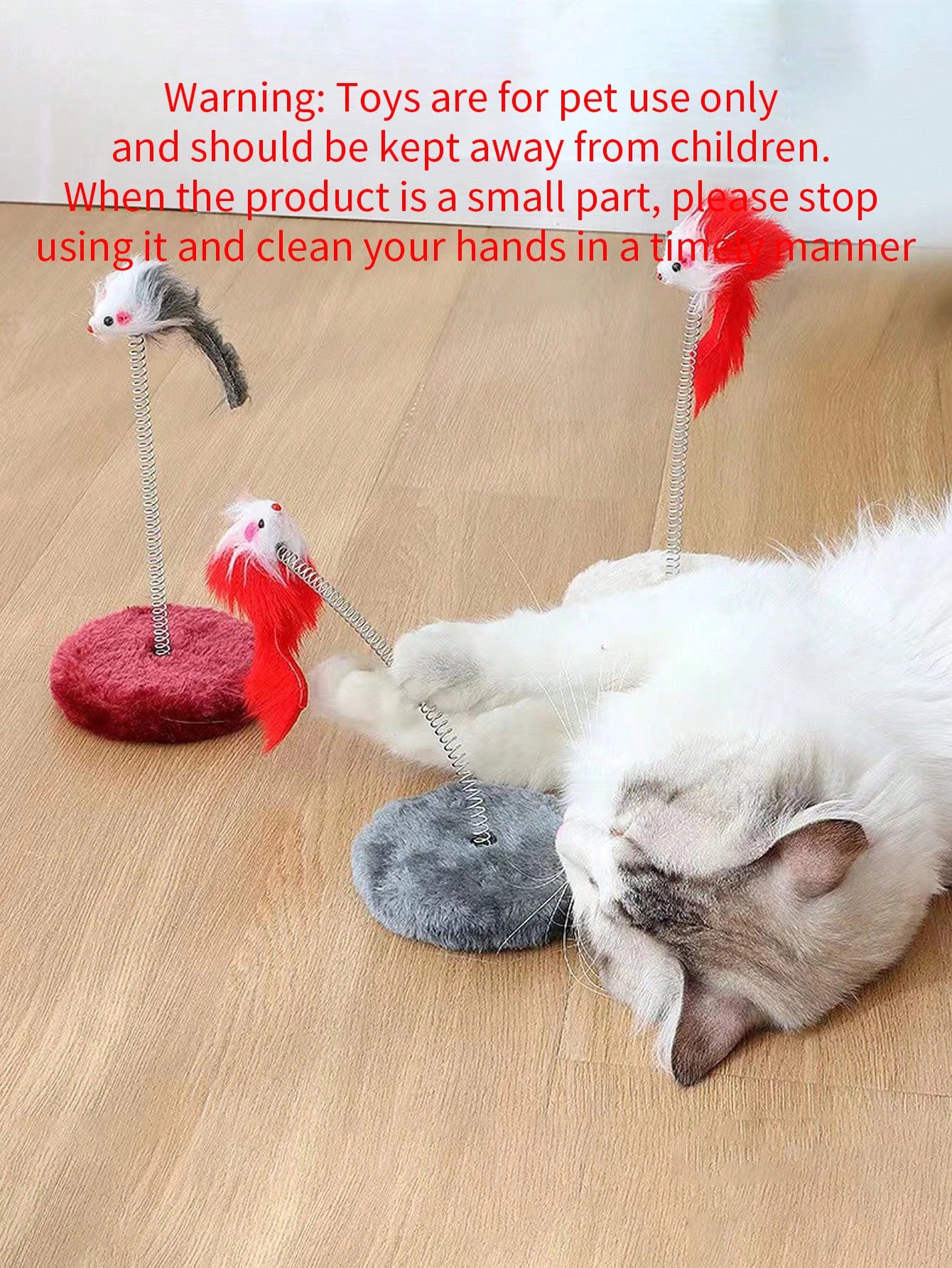 Cat Interactive Spring Mouse Post Toy – Pet Master