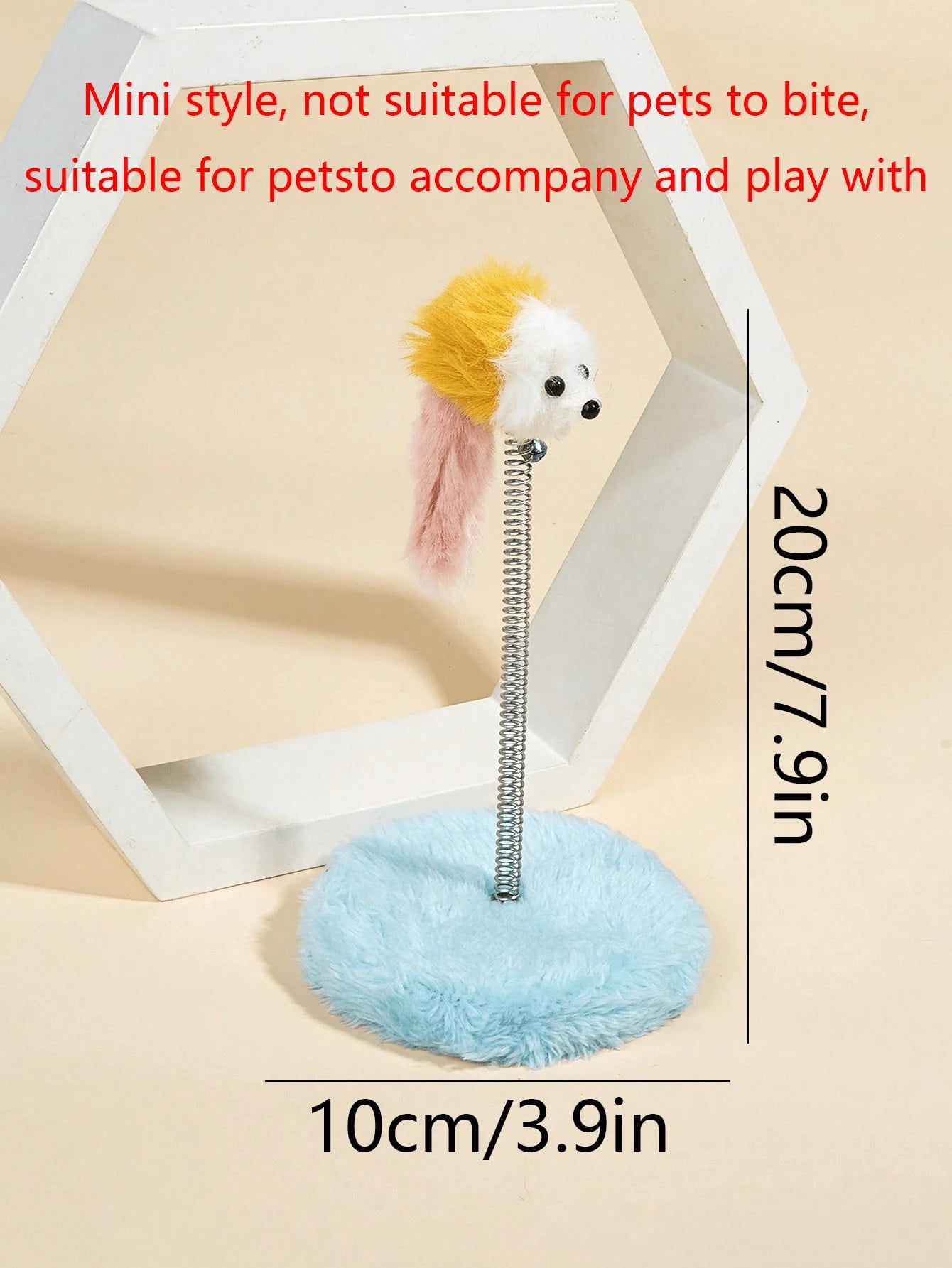 Cat Interactive Spring Mouse Post Toy