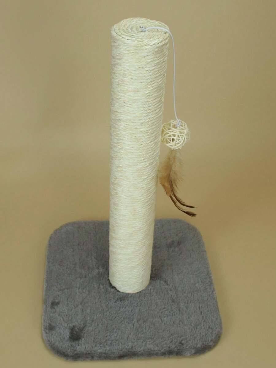 Adorable Single pole Scratching Post with interactive ball By Pet Master