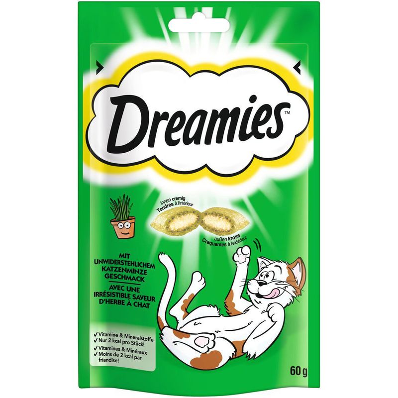 Dreamies Dry Cat Treat in Different Flavors