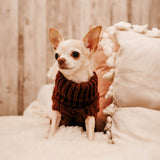 Handknit Dog Wool Sweater