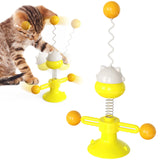 Interactive Spring Cat Turntable Ball Cat Toy