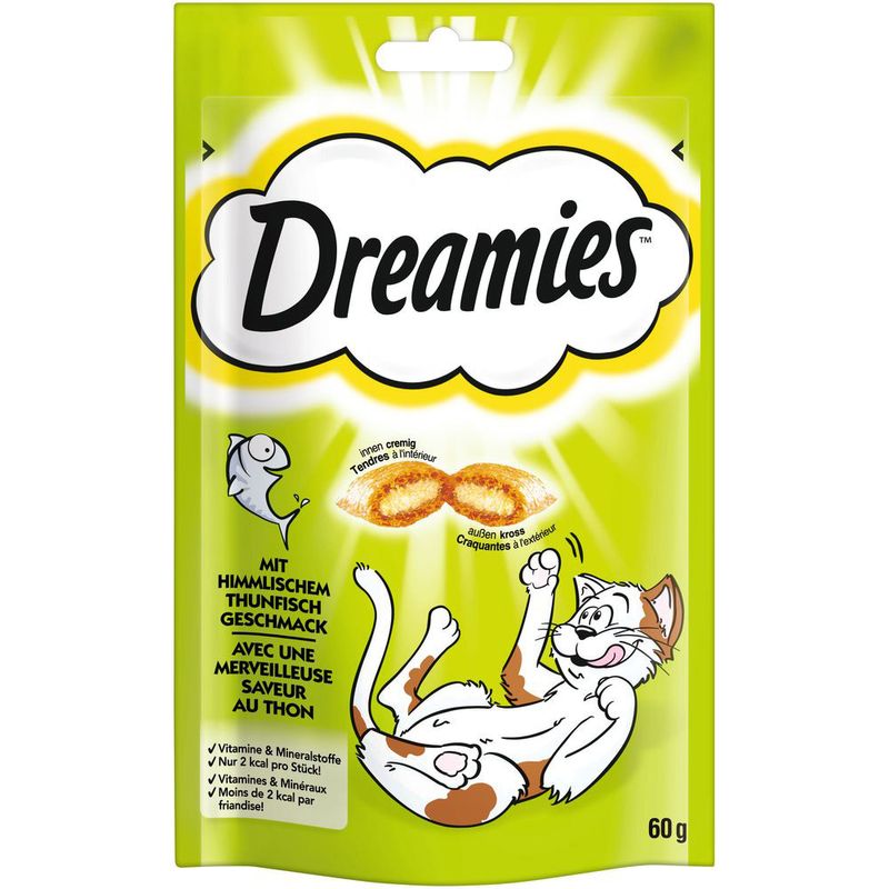 Dreamies Dry Cat Treat in Different Flavors