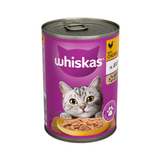 Whiskas 1+ Tin 380gm poch