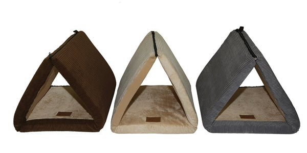 Triangle Cat House & Bed