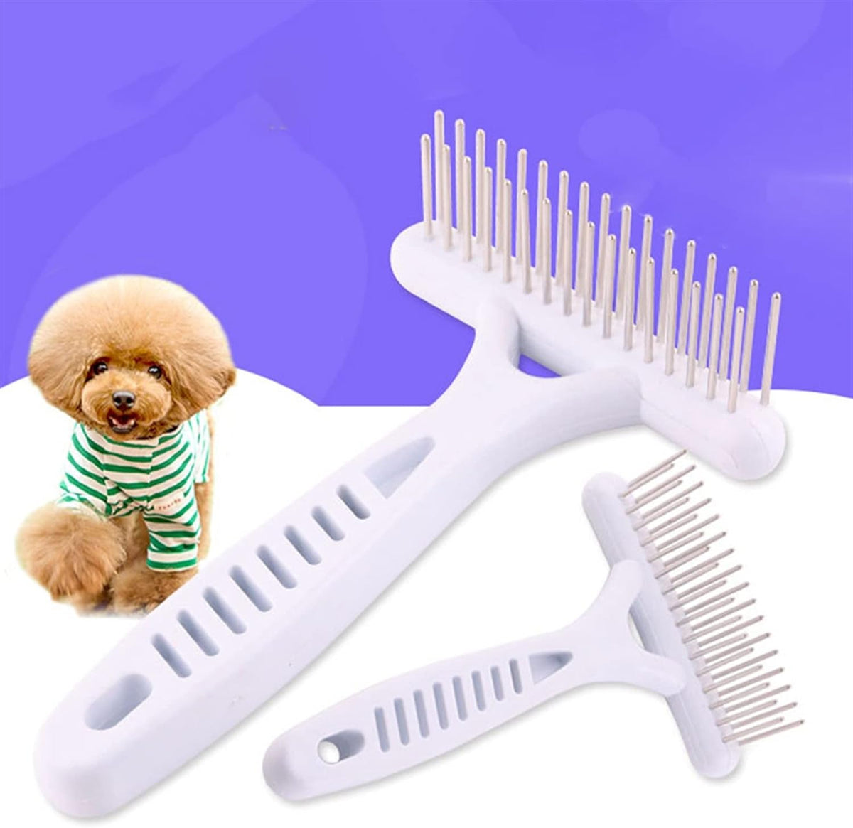 Interactive Long Hair Comb for Pets