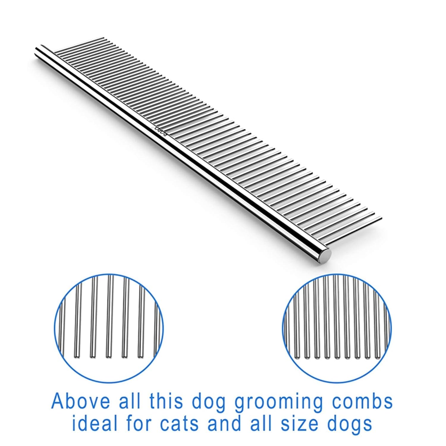 Interactive Steel Comb for Cats and Dogs