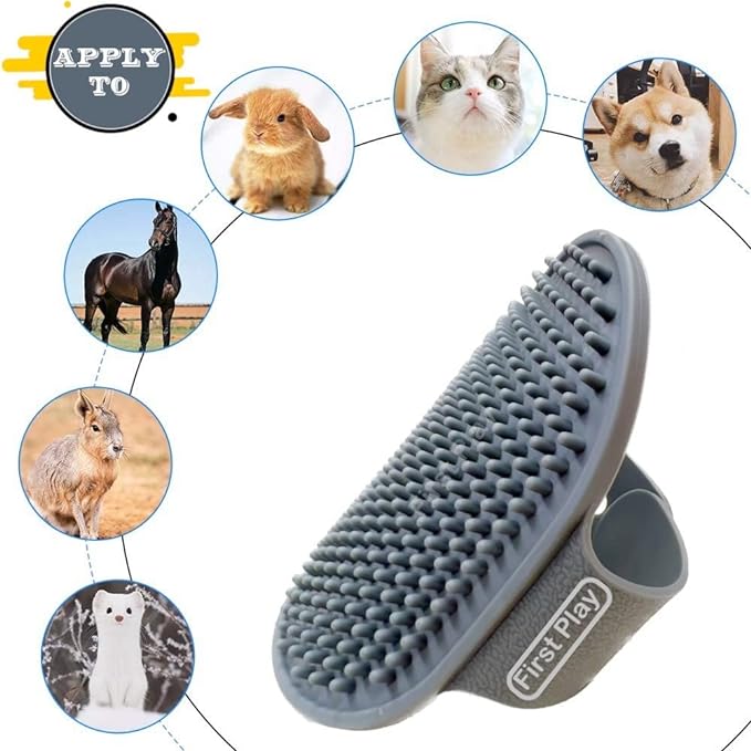 Pet Bathing Hand Brush for Cats and Dogs – Pet Master