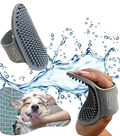 Pet Bathing Hand Brush for Cats and Dogs