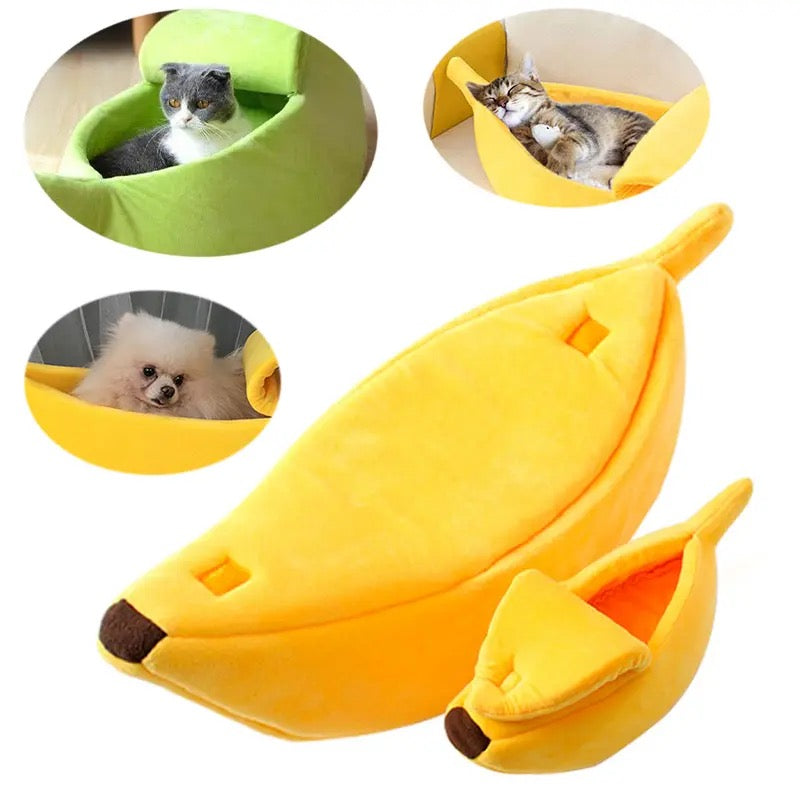 Banana House for Cats & Dogs