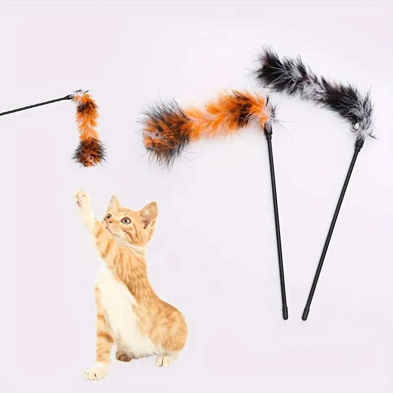 Interactive Fur Tearser Stick For Cat