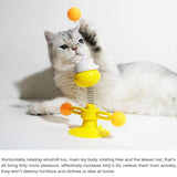 Interactive Spring Cat Turntable Ball Cat Toy