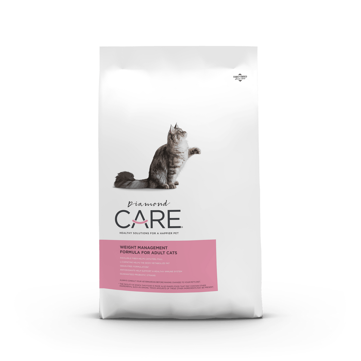 DIAMOND CARE WEIGHT MANAGEMENT FORMULA FOR ADULT CATS