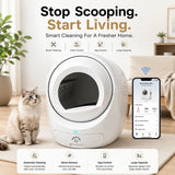 Pet Master™ SmartClean Pro — Smart Automatic Self-Cleaning Cat Litter Box With Wi-Fi App Control