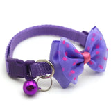 Adjustable Cat Bow Collars with Bell For Cats