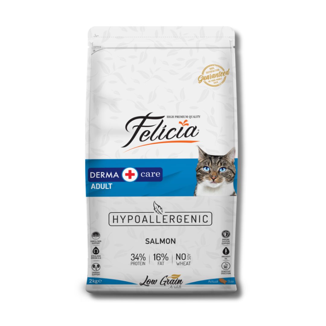 Felicia Derma Care Adult Cat Food with Salmon