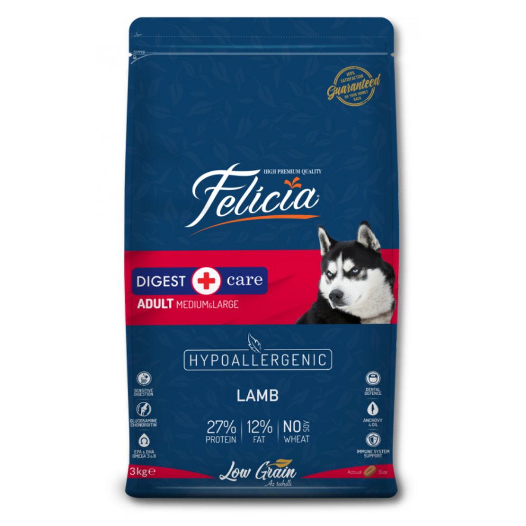 Felicia Digest Care Adult Lamb Medium & Large Dog Food