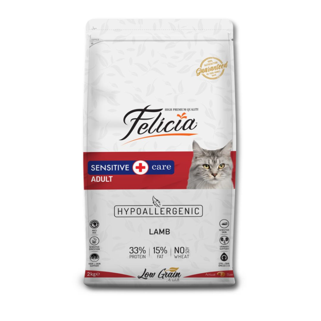 Felicia Sensitive Care Adult Cat Food with Lamb