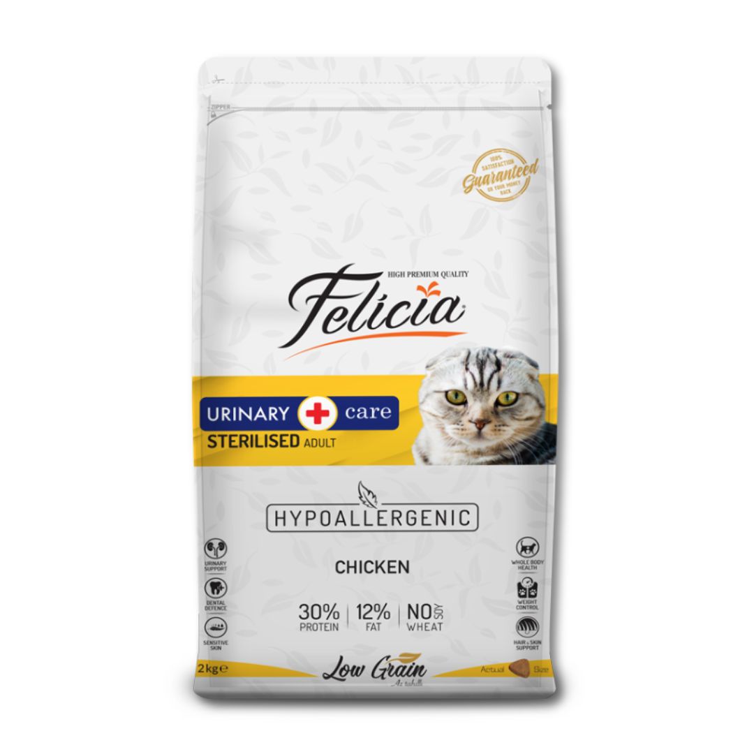 Felicia Urinary Care Adult Cat Food With Chicken