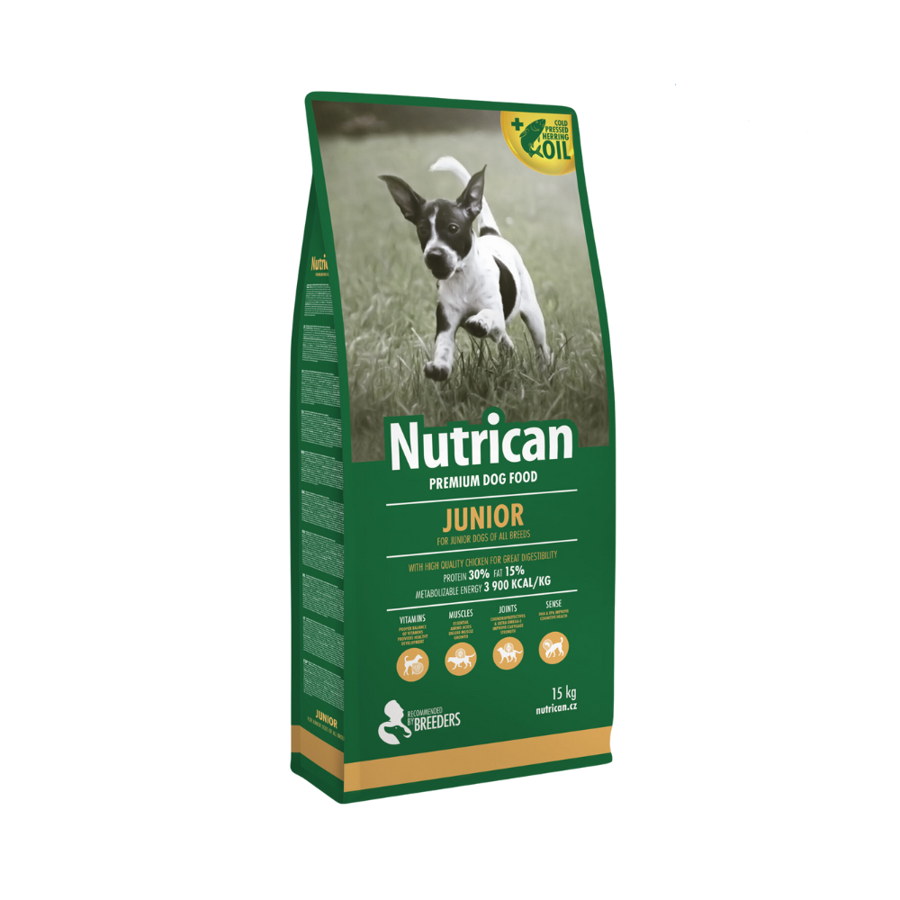 Nutrican Junior Dog Food – 15 KG