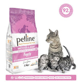 PETLINE PREMIUM MOTHER & BABY CAT FOOD WITH CHICKEN