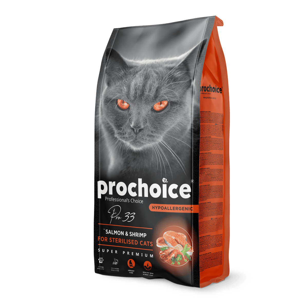 Prochoice Pro33 Salmon & Shrimp | Sterilized Cats