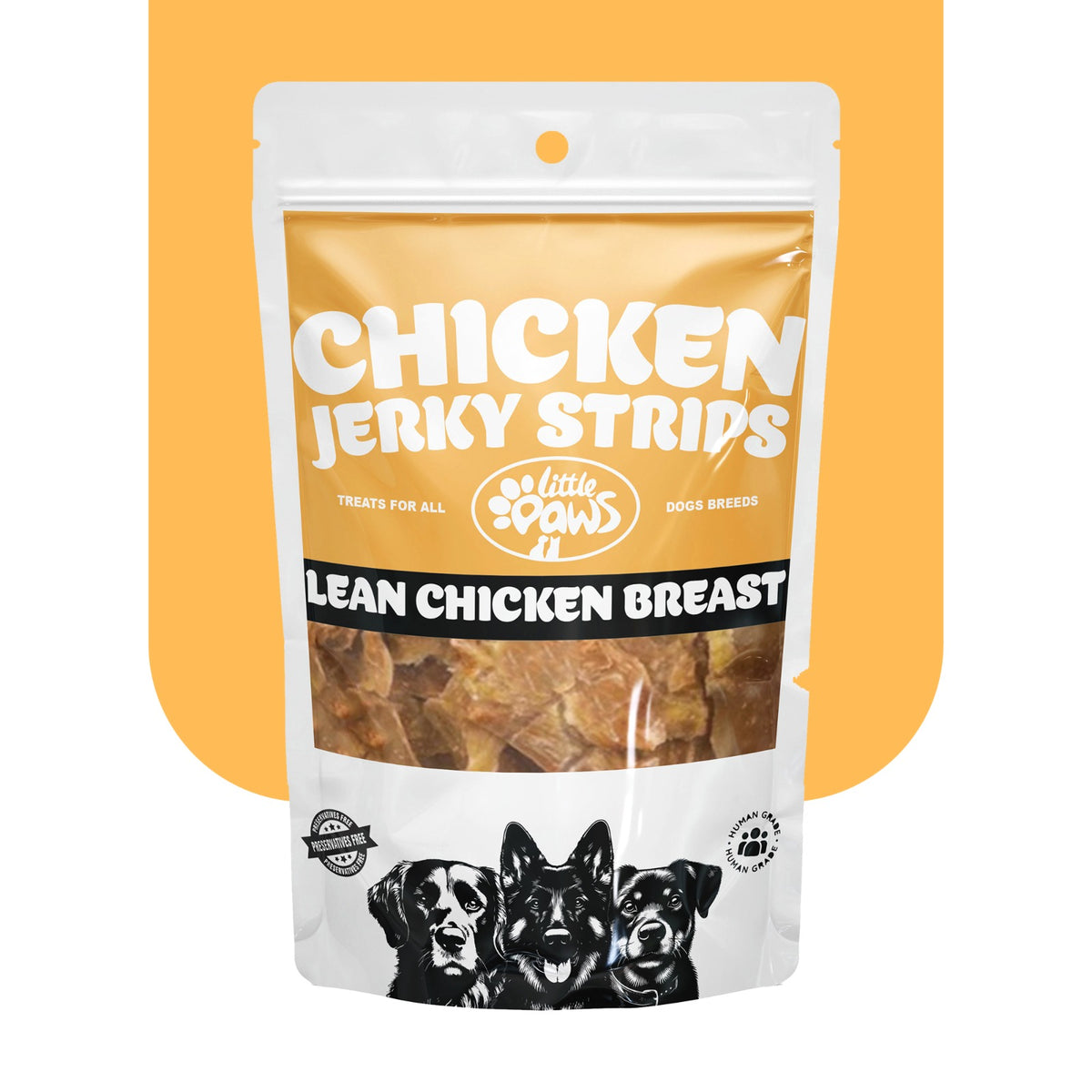 Little Paws - Chicken Jerky Treats - For Dog