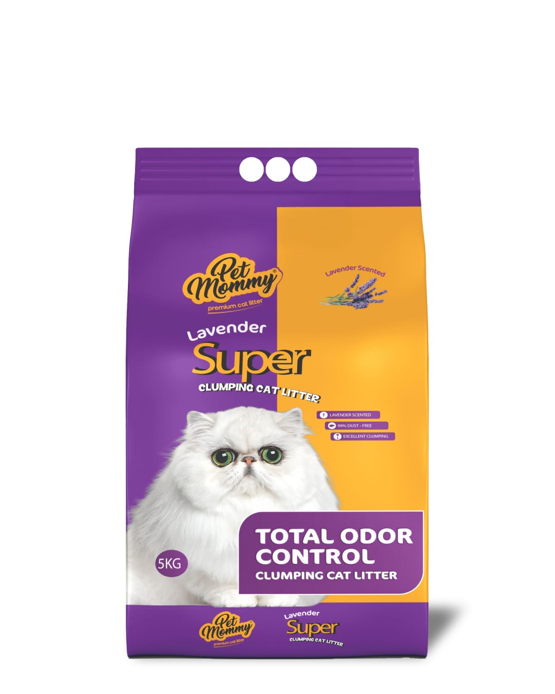 Pet Mommy Super Cat Litter / Levender  Scented