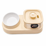 Water Fountain with Food Bowl
