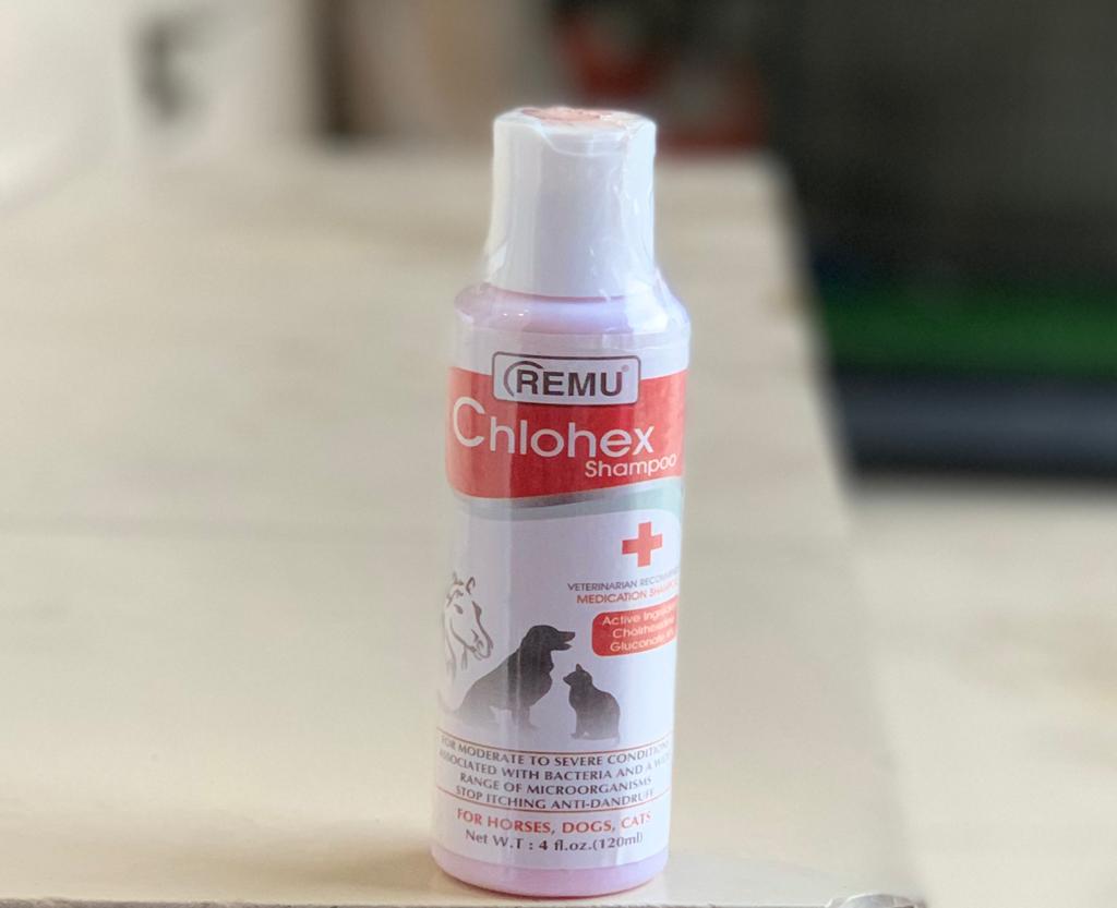 Remu - Chlohex Medicated Shampoo for Cats and Dogs