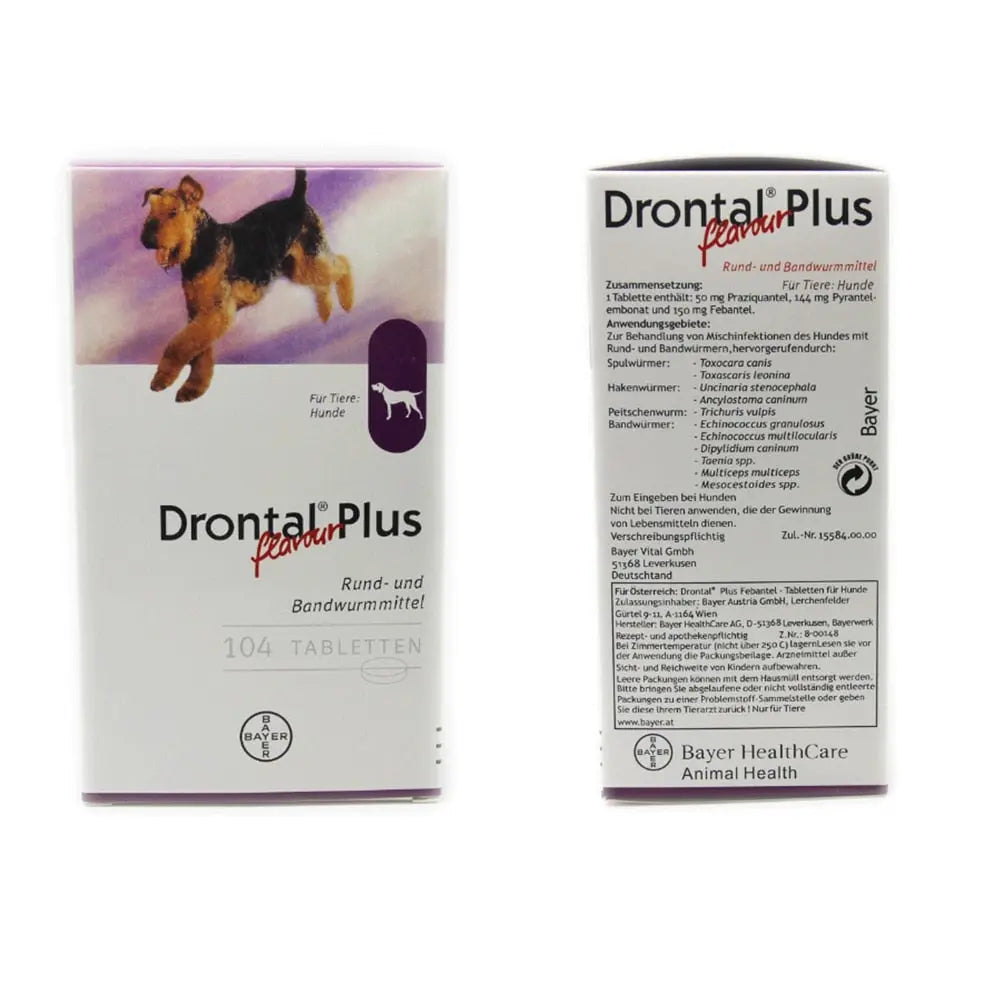 Drontal Deworming Tablet For Dog - Thailand