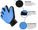 Plastic Grooming Glove For Cats and Dogs