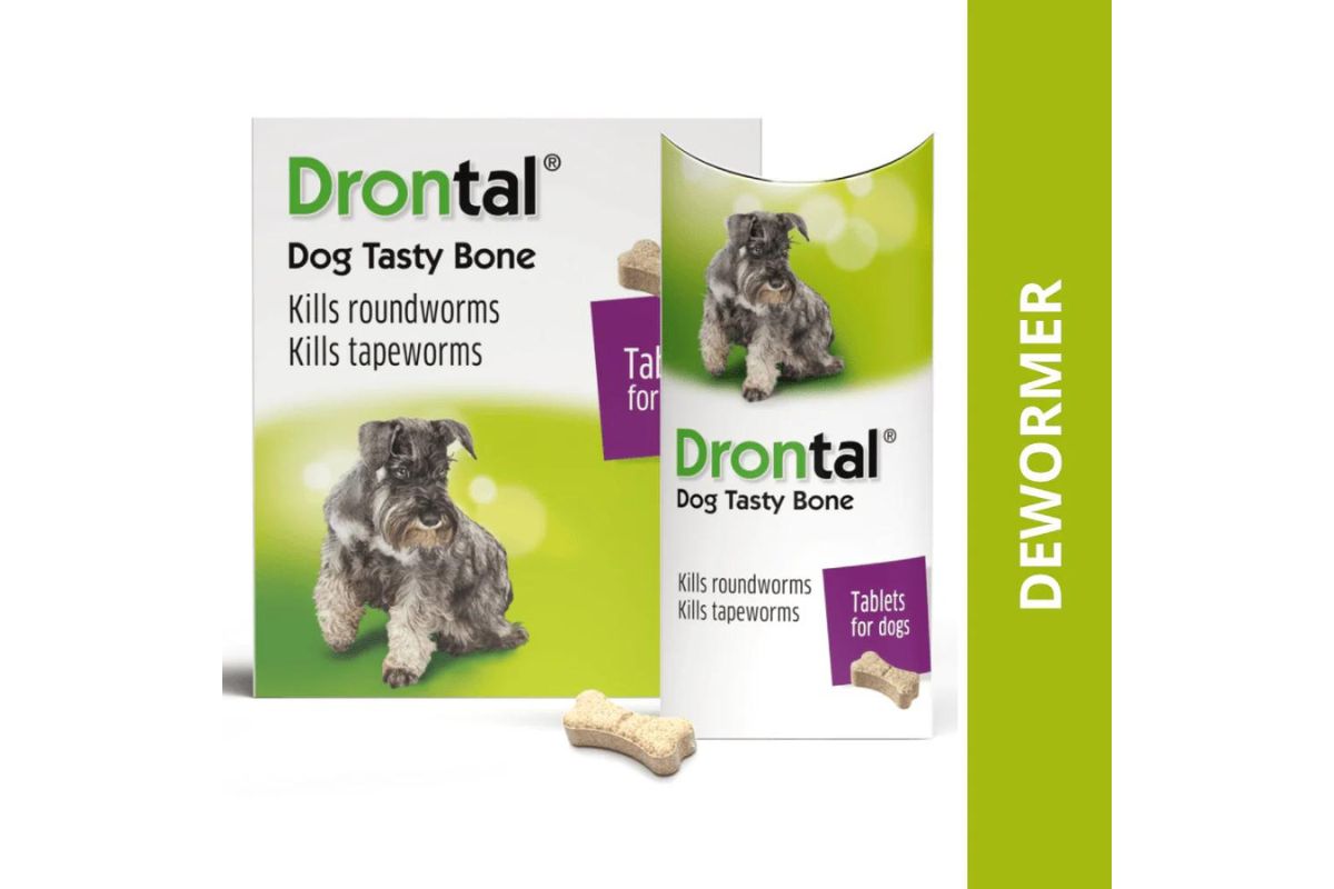 Drontal Tasty Deworming Tablet For Dog - indian