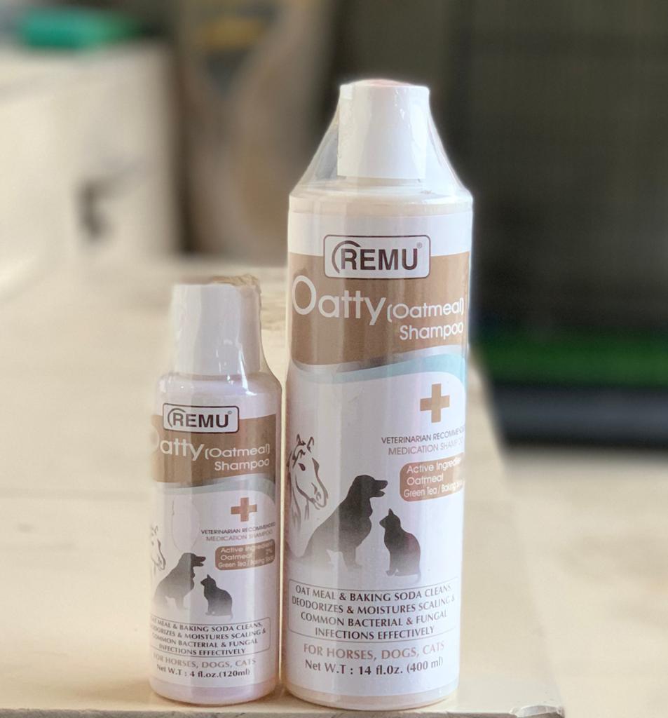 Remu Oatmeal Medicated Shampoo For Cat & Dogs