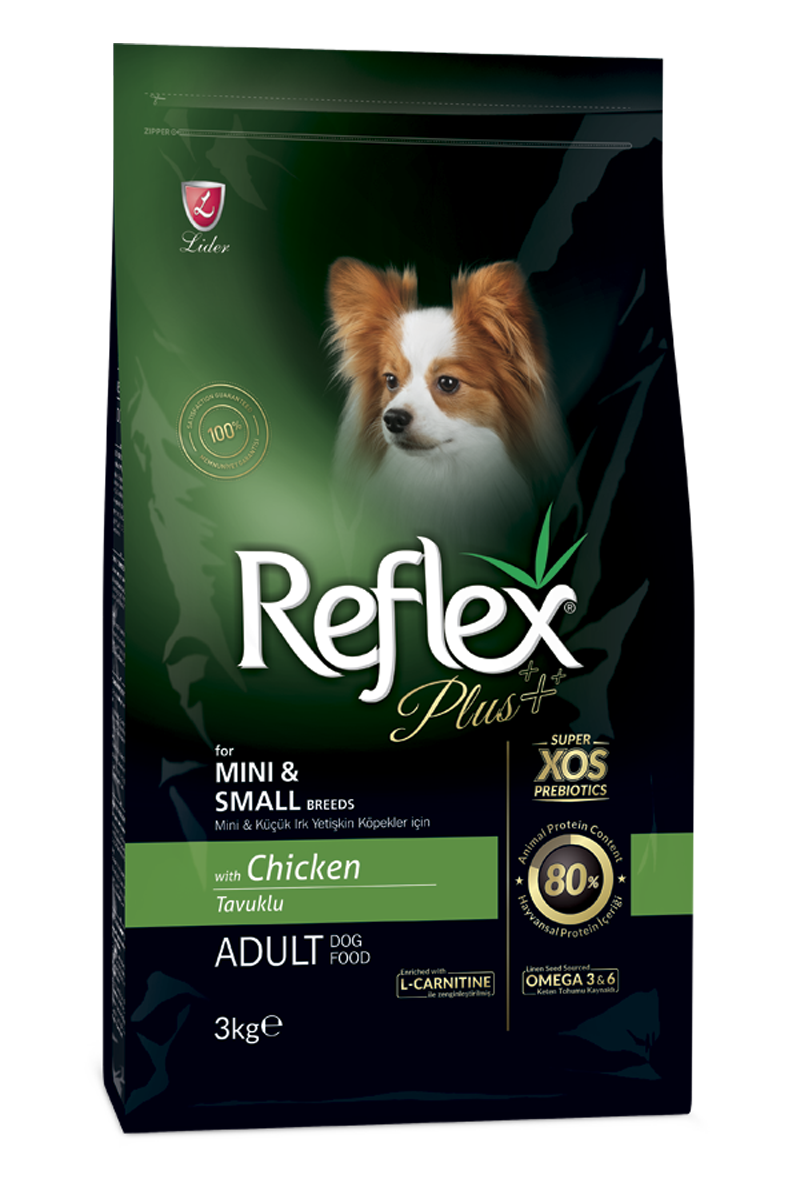 Reflex Plus Adult Dog Food with Chicken For Mini & Small Breeds