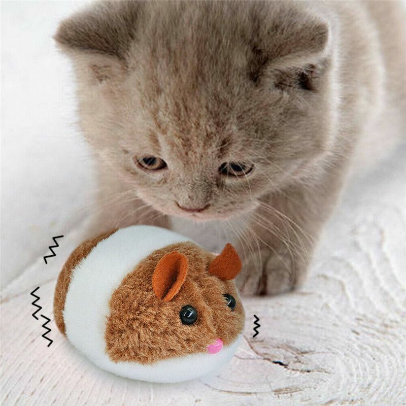 Vibrating Mouse Toy For Cat