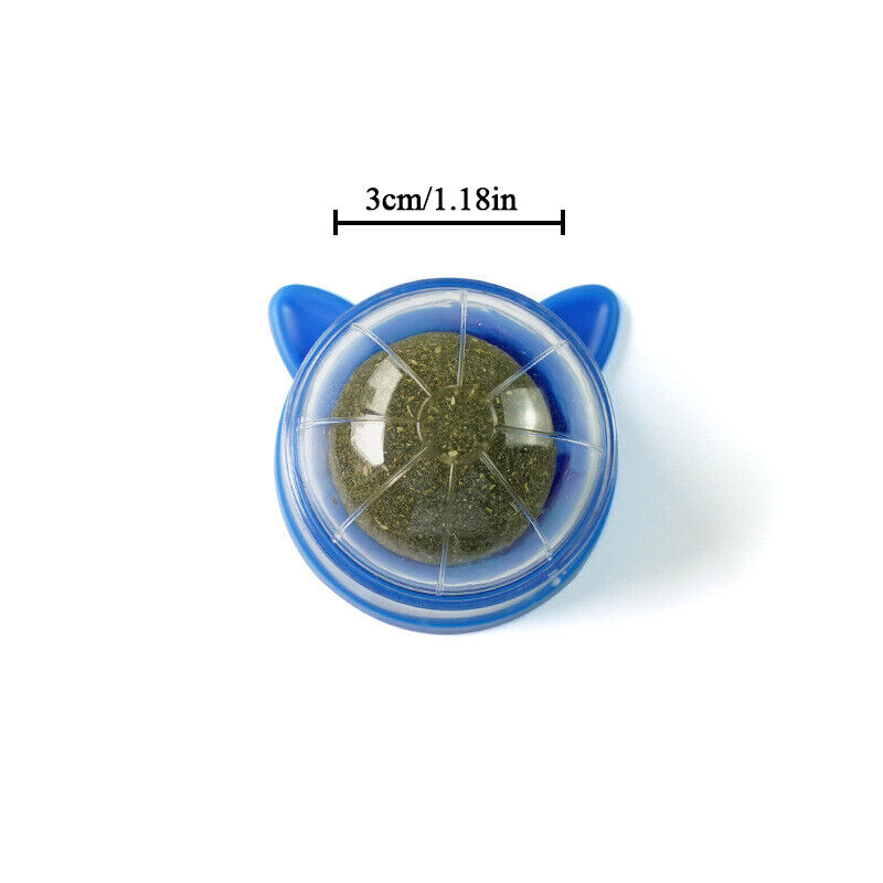 Rotatable Catnip Licking Ball Toy