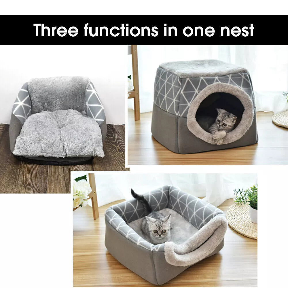 House Cum Bed for Cats and Puppies