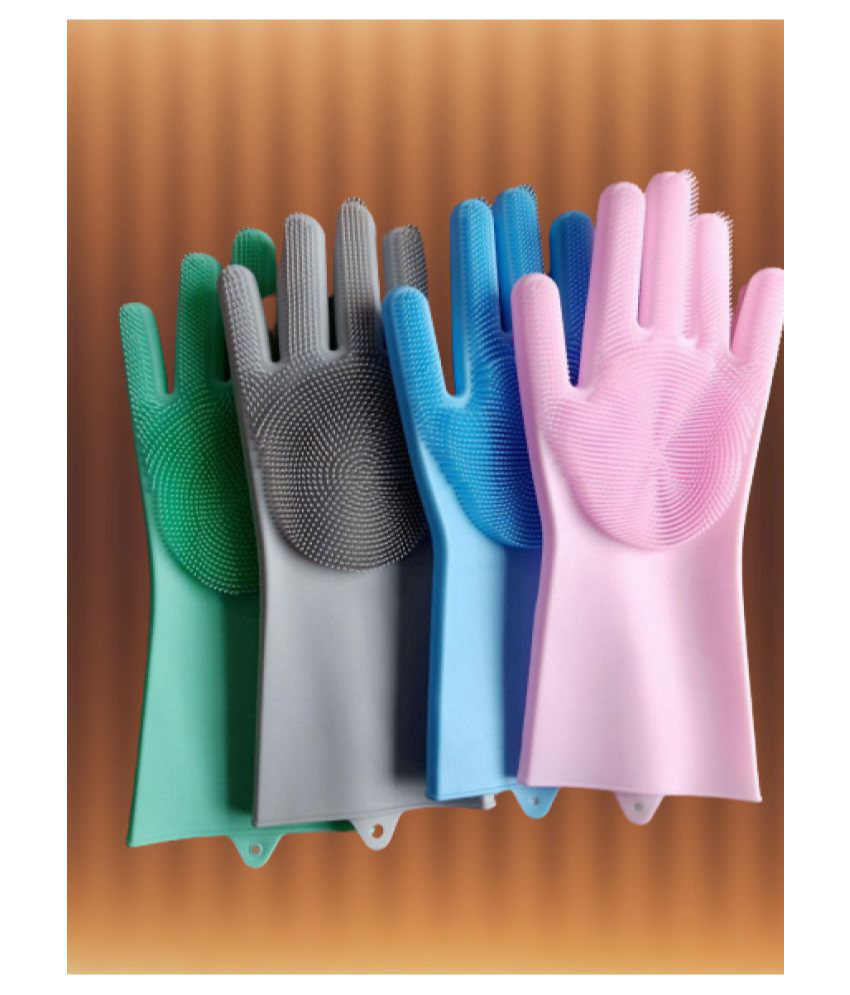 Full Hand Pet Bath Glove for Cats and Dogs